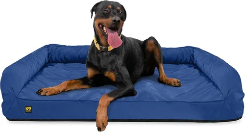 Vista 15 de K9 Ballistics Cama ortopédica resistente para perros con cojín pequeño, lavable, duradera y resistente al agua, hecha para perros de juguete y Negro