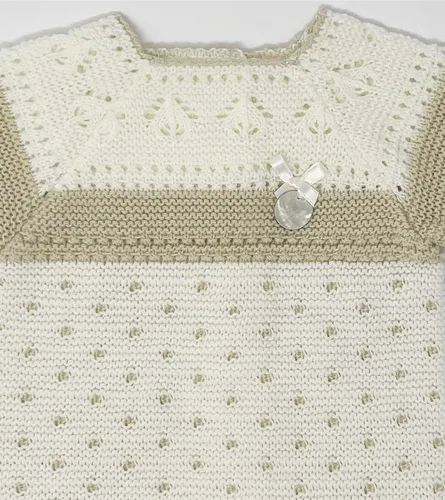 Vista 3 de Escalett Layette Newborn Baby Knitted Clothes Set, Coming Home Infant Knit Outfit for Boys and Girls