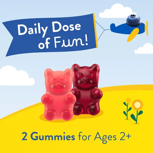 Vista 13 de Lil Critters Gomitas de fibra para niños para apoyo digestivo Sin azúcar
