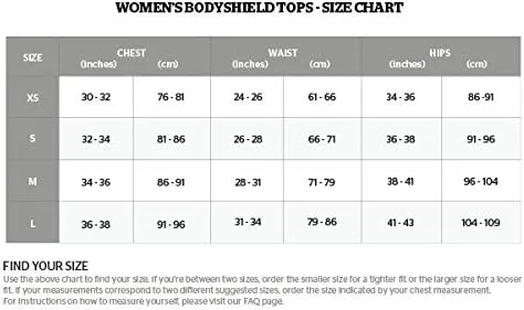 Vista 6 de Storelli Womens BodyShield Crop Top Padded Goalkeeper Base Layer Enhanced Chest and Rib Protection
