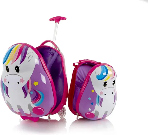 Vista 3 de Heys Travel Tots Lady Bug - Equipaje para niños, Unicornio, Equipaje