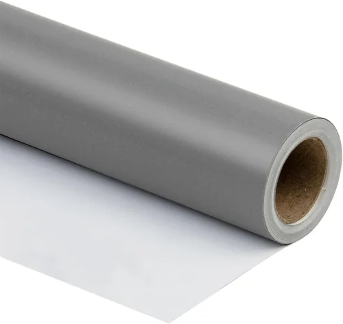 Vista 13 de RUSPEPA Papel de regalo negro de color sólido, mini rollo, para bodas, cumpleaños, fiestas, felicitaciones y vacaciones, 17 pulgadas x 32.8 pies