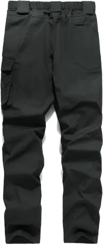 Vista 3 de Mr.Stream Pantalones BDU de trabajo con múltiples bolsillos para hombre