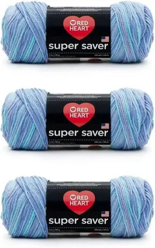 Vista 95 de Red Heart Hilo Super Saver, paquete de 3, camuflaje, 3