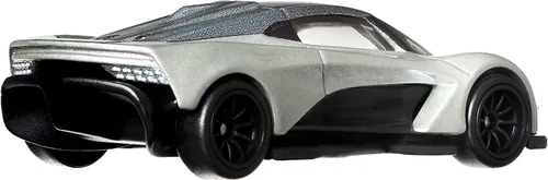 Vista 5 de Hot Wheels Vehículo Aston Martin a escala 1:64 de películas de Blockbuster, TV y videojuegos, réplicas icónicas para jugar o exhibir, regalo