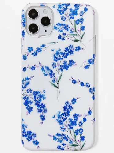Vista 9 de J.west Funda floral para iPhone 11 Pro Max de 6.5 pulgadas, diseño de patrón de flores de TPU suave, parachoques a prueba de golpes para mujeres