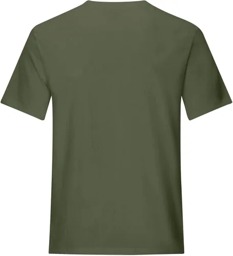 Vista 4 de Camiseta con Estampado Moda para Mujer Camiseta de ocio con Cuello Redondo de Verano Blusas ropa Playa de Manga Corta
