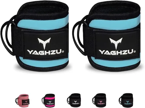 Vista 10 de Ankle Straps for Cable Machines Women, Glute Kickback Cable Machine Attachments, Gym Ankle Cuffs, Wrist Cuffs for Workout, Leg Training Accessory