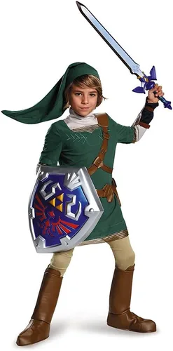 Vista 4 de Disfraz Disguise Link Prestige Legend of Zelda Nintendo., L 10-12, Multi