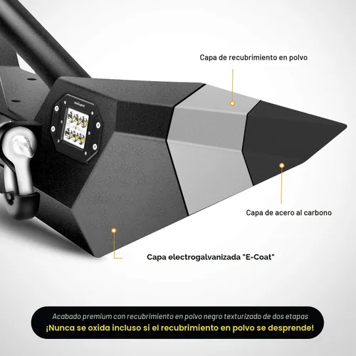 Vista 4 de Nilight - Parachoques delanteros compatibles con Jeep Wrangler JK/JKU de 2007, 2008, 2009, 2010, 2011, 2012, 2013, 2014, 2015, 2016, 2017 y 2018