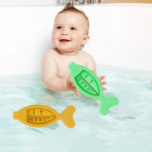 Vista 6 de Agua Bebé Baño Pescado Forma Temperatura Niño Ducha Infantil