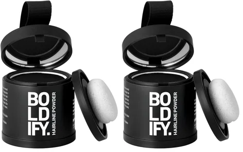 Vista 35 de Boldify - Polvo de línea capilar para retoques de raíz, color marrón ceniza, 0.14 oz Marrón cenizo