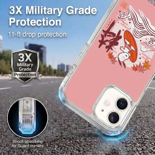 Vista 124 de Carcasa de gel para iPhone 7 Plus/iPhone 8 Plus, diseño de Snoopy Oriental de Peanuts, Badges