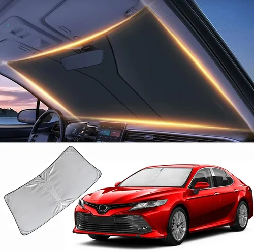 Vista 24 de Parasol para parabrisas delantero, protector de visera, accesorios para automóvil