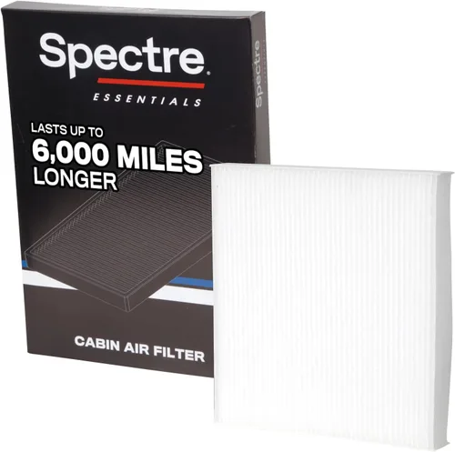 Vista 9 de Filtro de aire para cabina Essentials de Spectre por K&N: Premium, vida útil 50 por ciento más larga: Compatible con modelos seleccionados