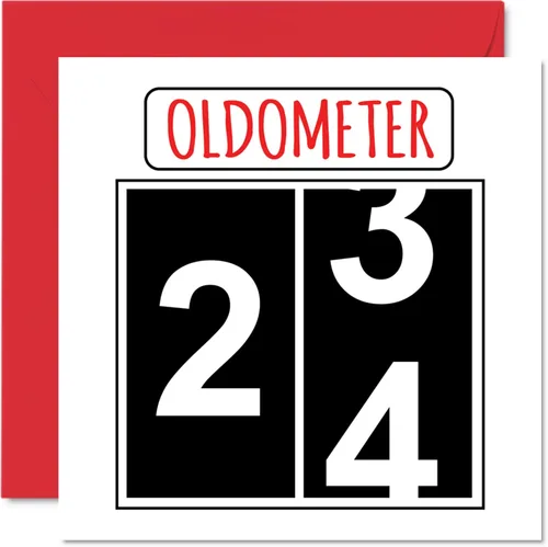 Vista 31 de Divertidas tarjetas de cumpleaños 21 para hombres y mujeres, Oldometro, tarjeta de feliz cumpleaños para hijo, hija, hermano, hermana, nieto, nieta