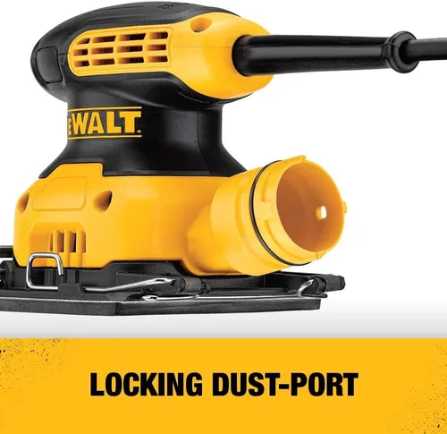 Vista 5 de Dewalt DWE6411KR Kit de lijadora de acabado con cable de 2.3 amperios y 1/4 hojas (renovado)