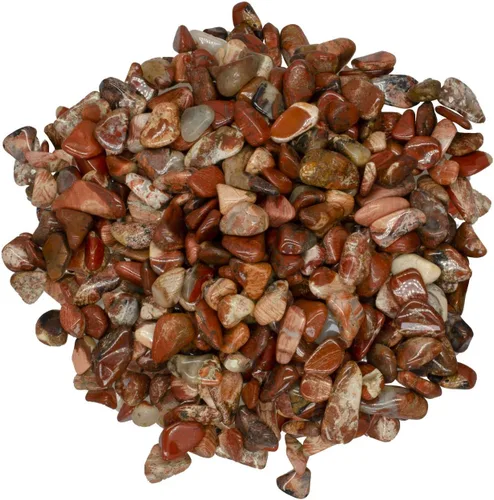 Vista 4 de Piedras de ágata mixta de 1 libra de África - 0.40 a 0.60 pulgadas promedio - Rocas pulidas para artes y manualidades, reiki, wicca y mucho más.