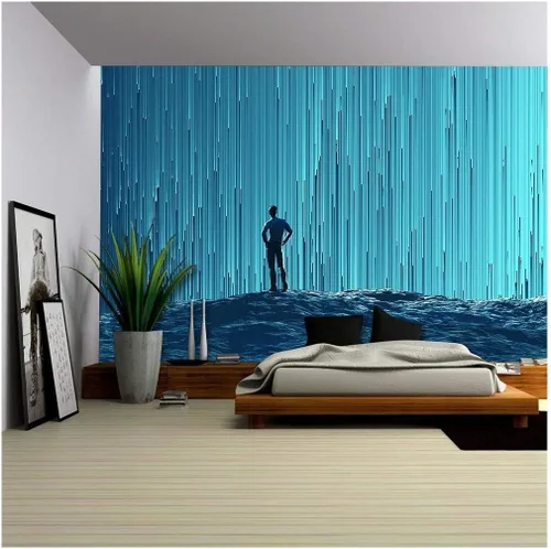 Vista 14 de Empapelado autoadhesivo grande Wall26, series mural de pared, WMR-WP-X-C951-66x24x4