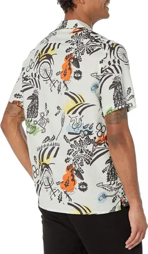 Vista 2 de PS by Paul Smith Mens Ss Tropical Shirt