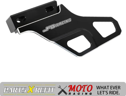 Vista 7 de JFG RACING Protector de guía de cadena de motocicleta CNC para KLR 650 KLR650 1987-2018 2021-2024 Negro