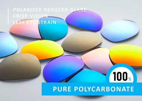 Vista 8 de Lentes de repuesto polarizadas de policarbonato (escudos) compatibles con Oakley Jawbreaker