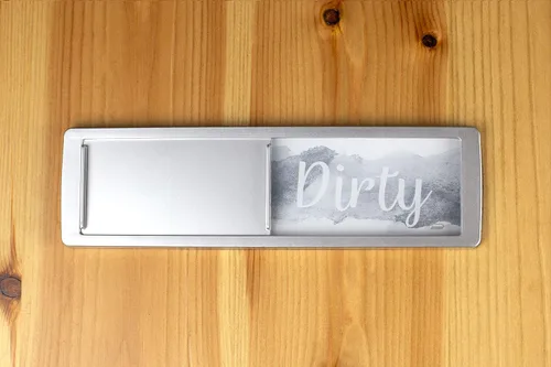 Vista 4 de Imán deslizante para lavavajillas Aqua & Gray - Imán deslizante para lavavajillas, fuerte y sucio limpio, para lavavajillas, accesorios de cocina