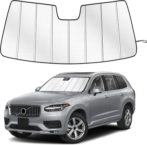 Vista 13 de Parasol para parabrisas para Honda CR-V 2017-2022, diseño plegable de acordeón de ajuste personalizado, accesorios de automóvil, protector de visera