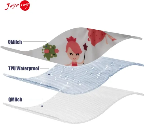 Vista 3 de Joyo roy 2 pañales de natación reutilizables para bebés de 3T, impermeables, lavables, para clases de natación, suaves y de ajuste cómodo