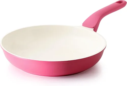 Vista 19 de PRICUSIS - Sartén antiadherente de 8/10/12 pulgadas con mango que no se calienta, completamente recubierta, compatible con inducción y apta