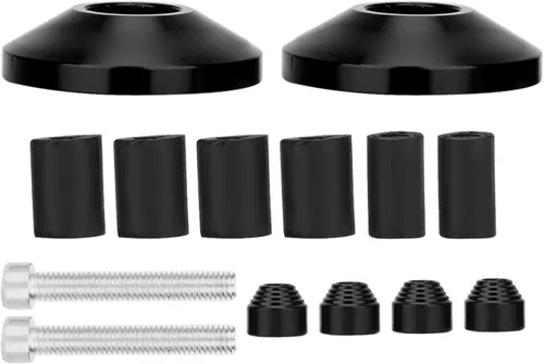 Vista 9 de para motocicleta 1 pulgada manillar extremo 1 pulgada manillar extremo universal CNC aleación de aluminio motocicleta manillar manillar extremo