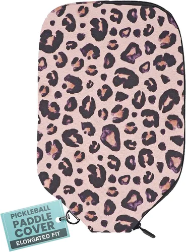 Vista 34 de Palms-O-Aces Pickleball Paddle Cover Canvas Padded Pickleball Paddles Sleeve with Zipper Lightweight Protective Paddle Case for Standard Paddles