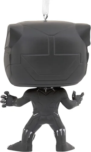Vista 2 de Hallmark Marvel Black Panther Funko Pop! Adorno navideño