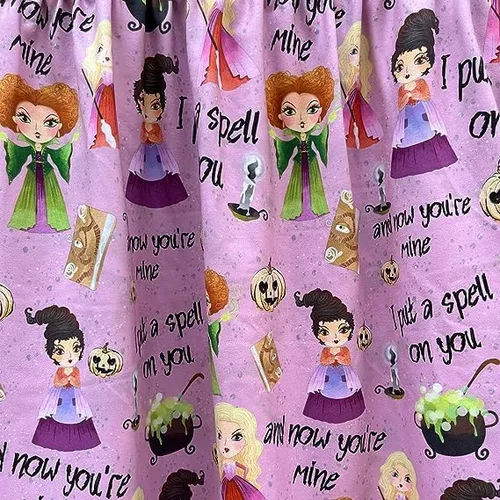 Vista 3 de Vestido de calabaza de Halloween para niñas, vestido de perlas, vestido de manga con vuelo, vestido de Halloween para bebés y niños pequeños