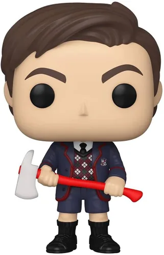 Vista 6 de Umbrella Academy Series 2 - Número 5 con hacha Funko Pop! Figura de vinilo (incluye funda protectora compatible con POP Box)
