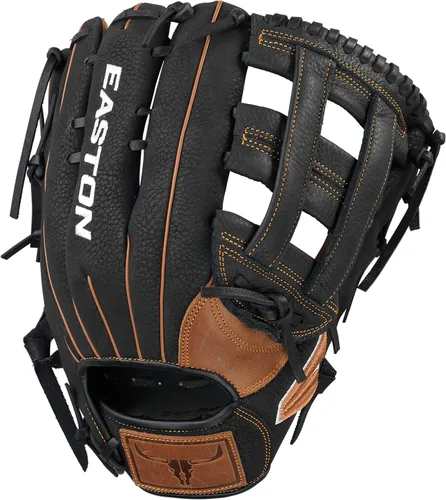 Vista 4 de Easton Serie de guantes de sóftbol Prime de lanzamiento lento Tamaños de 12.5 a 14 pulgadas Múltiples estilos Doble barra H-Web