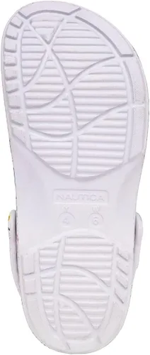 Vista 5 de Nautica Zuecos para mujer Sandalias deportivas deportivas Zapatos de agua sin cordones con correa trasera ajustable Zapatos deportivos de playa