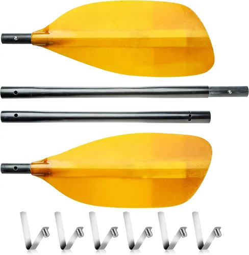 Vista 5 de Sliverdew Clips de resorte de botón de acero inoxidable de 0.236 in para tienda de campaña, remo de kayak, camping