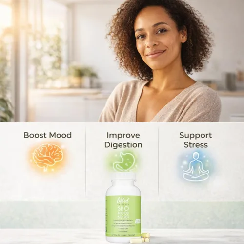 Vista 2 de Lifted Naturals Probióticos probióticos a base de esporas – SBO estimulante del estado de ánimo – a base de esporas/suelo – Digestión y apoyo