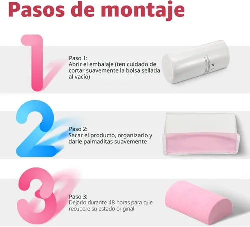 Vista 6 de Bloques de escalada de 8 piezas para niños, juguetes de escalada suaves para interiores para niños pequeños, ideal para gatear y explorar, juego