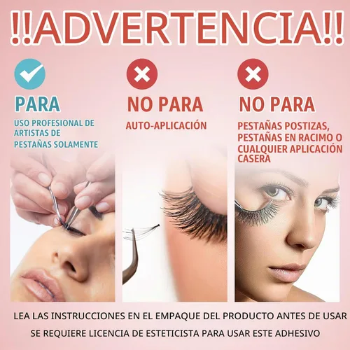 Vista 2 de Pegamento de extensión de pestañas de larga retención – 8 semanas/1 segundo de tiempo de secado/(0.17 onzas fluidas / 0.2 fl oz), pegamento
