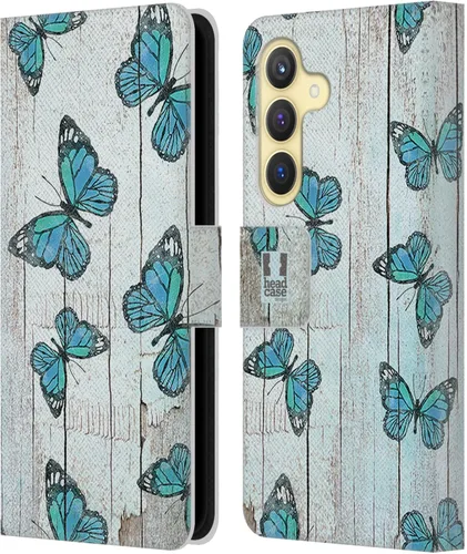 Vista 10 de Head Case Designs Beautiful Life Country Charm Leather Wallet Case Compatible with Samsung Galaxy S24 5G