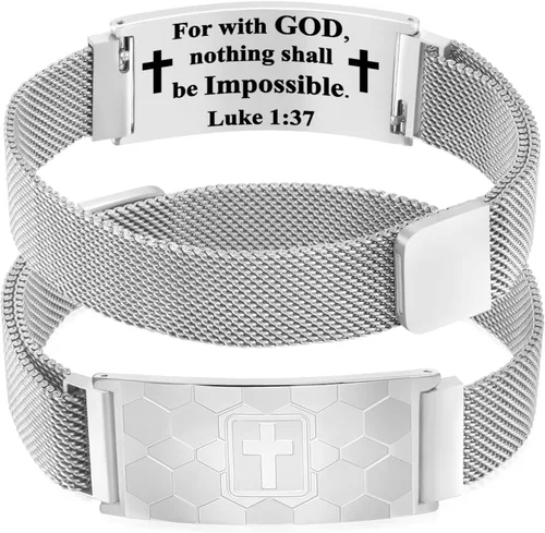 Vista 97 de Regalos de graduación, pulsera de fútbol, fútbol, baloncesto, béisbol, regalos de pulsera, pulseras de cruz de fe para hombres, bautismo, primera