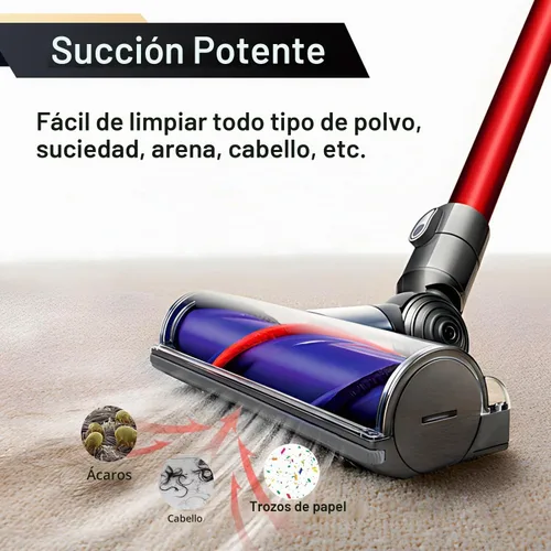 Vista 4 de ilovelife Limpiador de cabezal de liberación rápida para aspiradoras Dyson V6 DC58 DC59 DC62 DC72 DC74 Animal Absolute Modelos Cabezal de limpieza