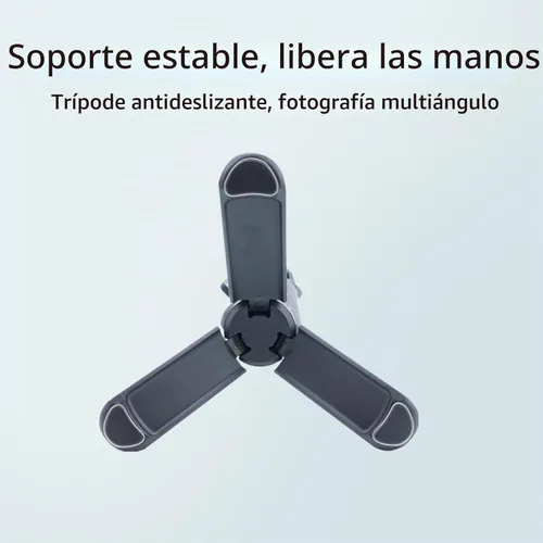 Vista 5 de Mini trípode para DJI Osmo Pocket 3, para bolsillo 3 cardán cámara trípodes soporte de escritorio