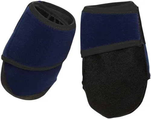 Vista 11 de Healers Botas y vendajes médicos para perros, XS 2 botines, gasa antiadherente incluida, tejido transpirable, suela antideslizante, correa