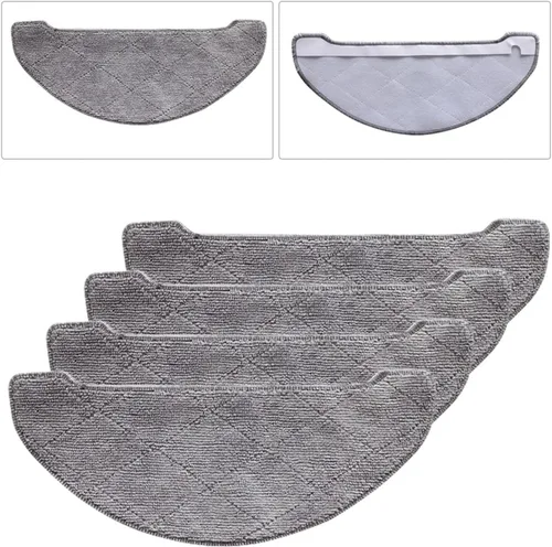 Vista 5 de Paños de trapeador compatibles con Midea IMILAB V1 Robot Aspirador Accesorios Almohadillas Lavables Herramienta de Limpieza