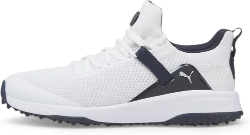 Vista 12 de PUMA Zapatos de golf Fusion Evo para hombre 23 Colores Otoño/Invierno Puma Negro/Quiet Shade (193850) (01)