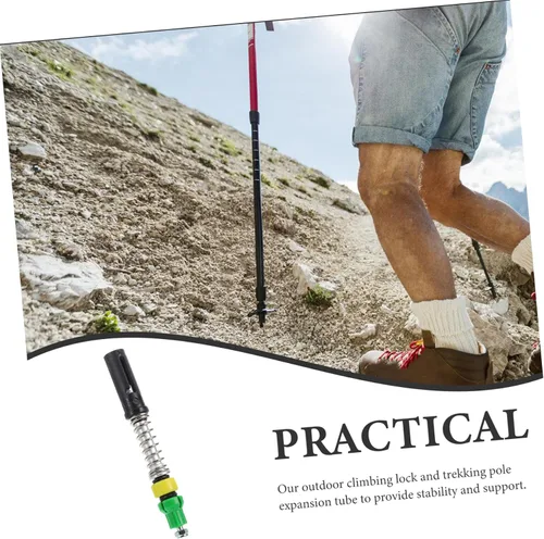 Vista 7 de Totority Accessories Hiking Pole Internal Lock Trekking Stick Replacement Parts Trekking Pole Shock Absorption