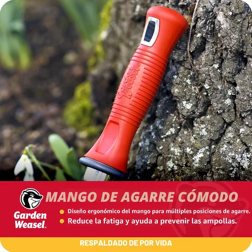 Vista 3 de Garden Weasel Pala para Macetas - Tamaño Grande Cavar y Transportar Herramientas de Excavación Manual para Plantar y Jardinería, Pala de Tierra